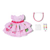 Abito bimbo nato con pinplay 43cm | 2 pezzi