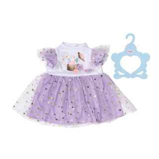 Abito tutù lilla babyborn 43 cm | 2 pezzi