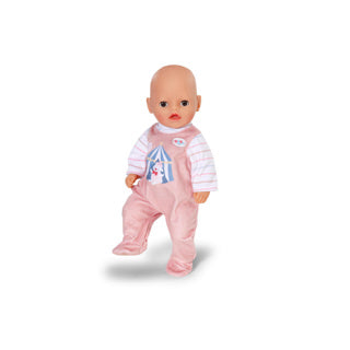 Baby born romper apricot 36 cm | 2 stuks