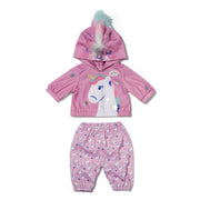 Baby born outfit unicorn 43 cm | 2 stuks - afbeelding 1
