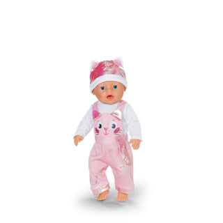 Baby born onesie with hat 43 cm | 2 stuks