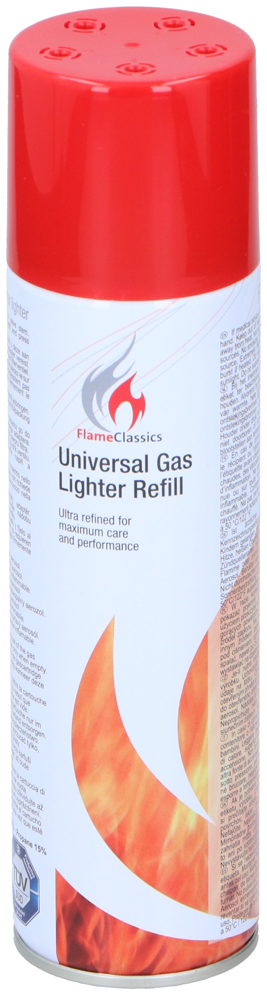 Ricarica del gas più leggera