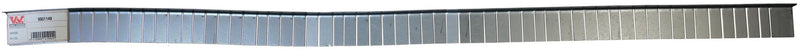 Panel de reparación van wezel paso de rueda placa de chapa universal galvanizada.