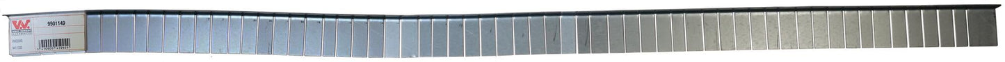 Panel de reparación van wezel paso de rueda placa de chapa universal galvanizada.