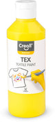 Pintura textil de creación amarillo, 250 ml
