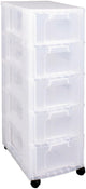 Utilissima cassettiera box 5 x 12 l | trasparente
