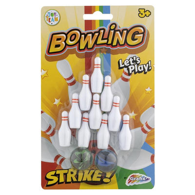 Mini set da bowling Grafix 20x12 cm