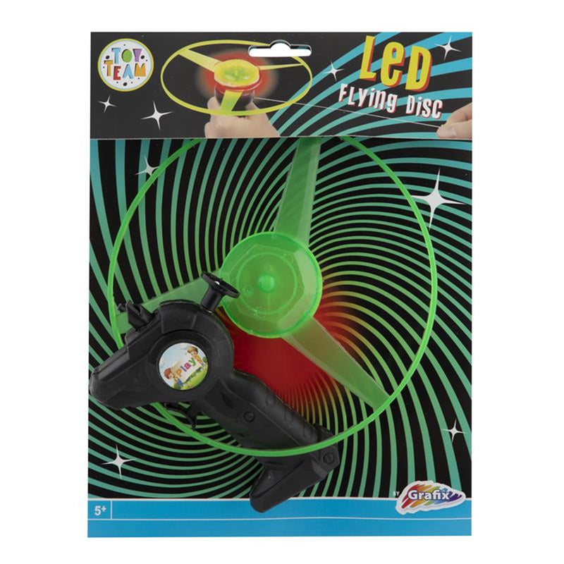 Disco volante Grafix LED con cordino