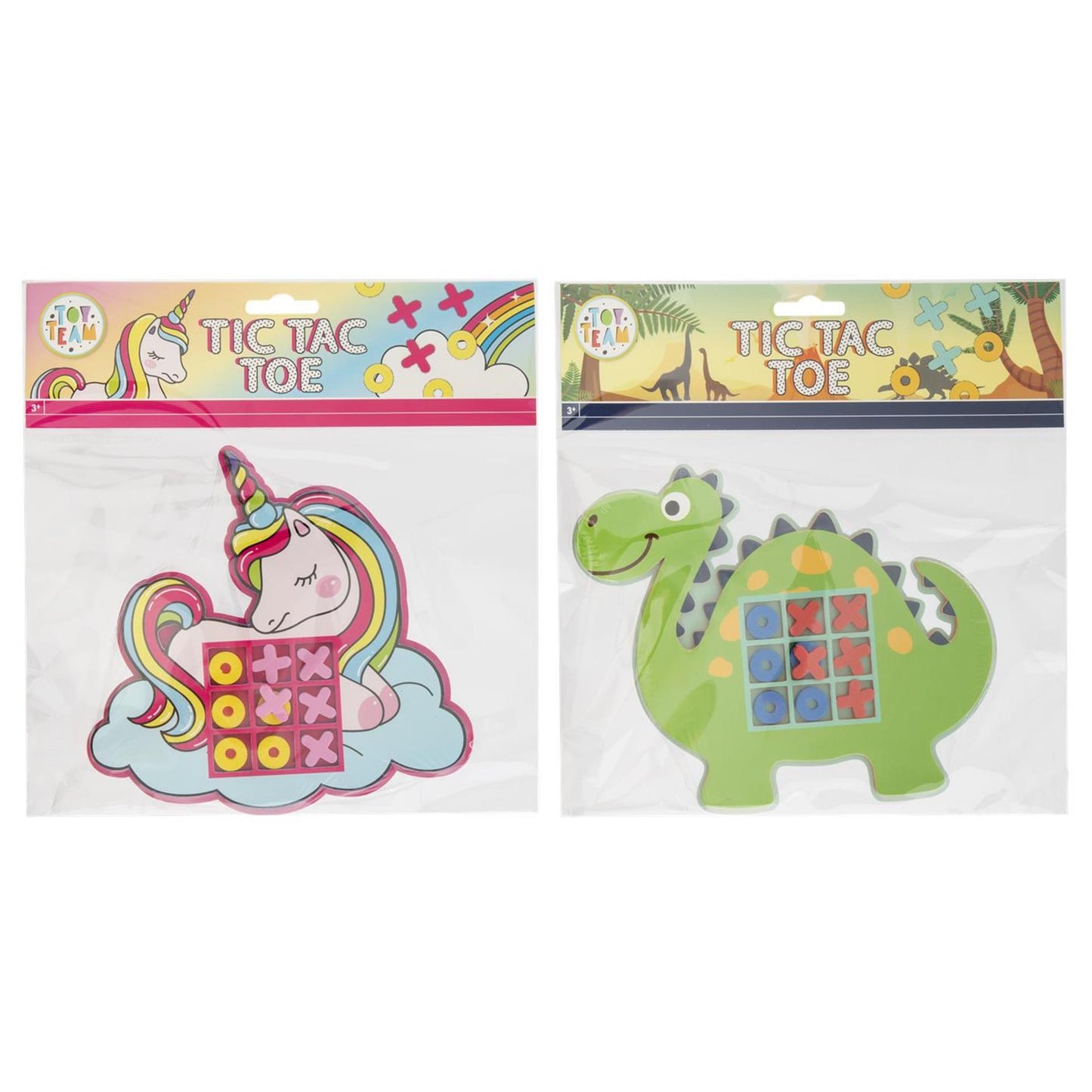Moxy tic tac toe unicorno o dinosauro