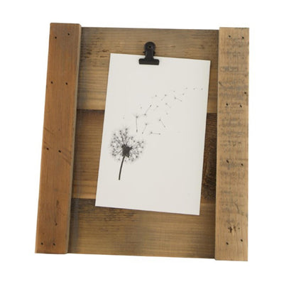 Dijk natural collections portapapeles decorativo de pared madera vieja 20x22x3cm
