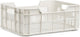 Bicicleta Urban Bicycle Crate Helsinki Plastic 11l 40x30x15 cm de gris claro