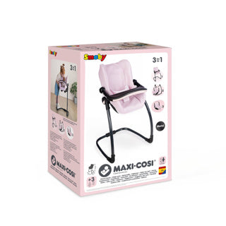 Silla de muñecas Highchair maxi cosi rosa suave