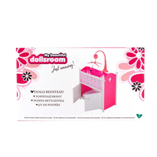 La mia bella sala bambole poppenbed con musica