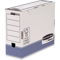 Scatola archivio per trasferimenti fellowes bankers box system 26,5x11,1x32,7 cm blu