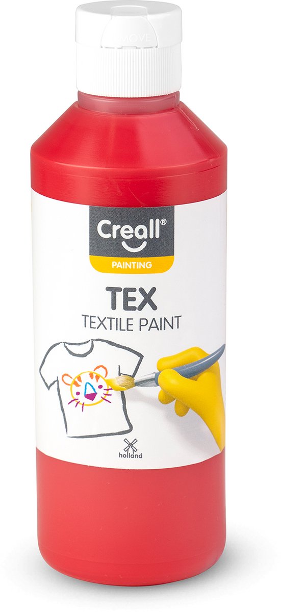 Cine Textile Pail Red, 250 ml