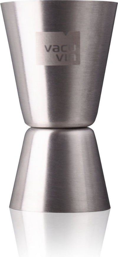 Vacuvin vacu vin double jigger inox – misurino cocktail 15 ml 30 ml – dosatore doppia barra