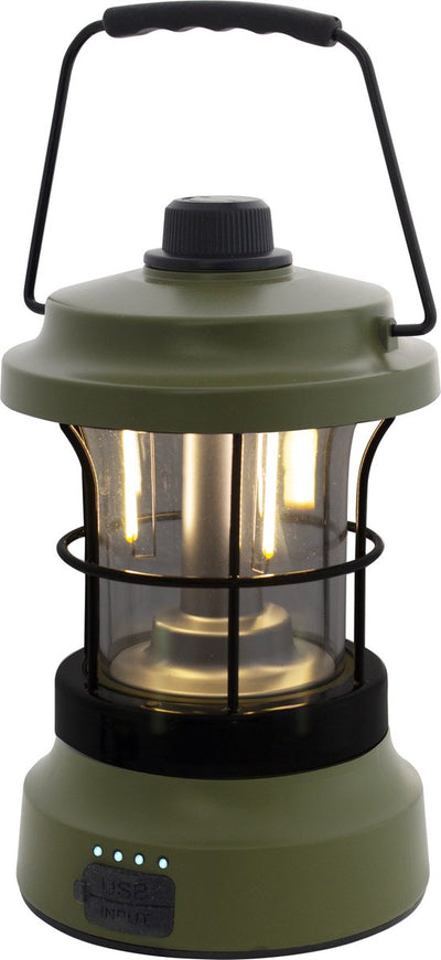 Lampada da tavolo retrò Eurotrail - oliva