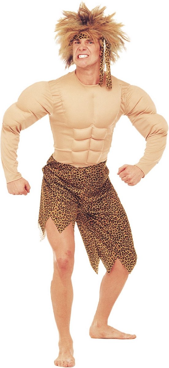 Costume da uomo della giungla muscoloso di Widmann per uomo - travestimento - grande