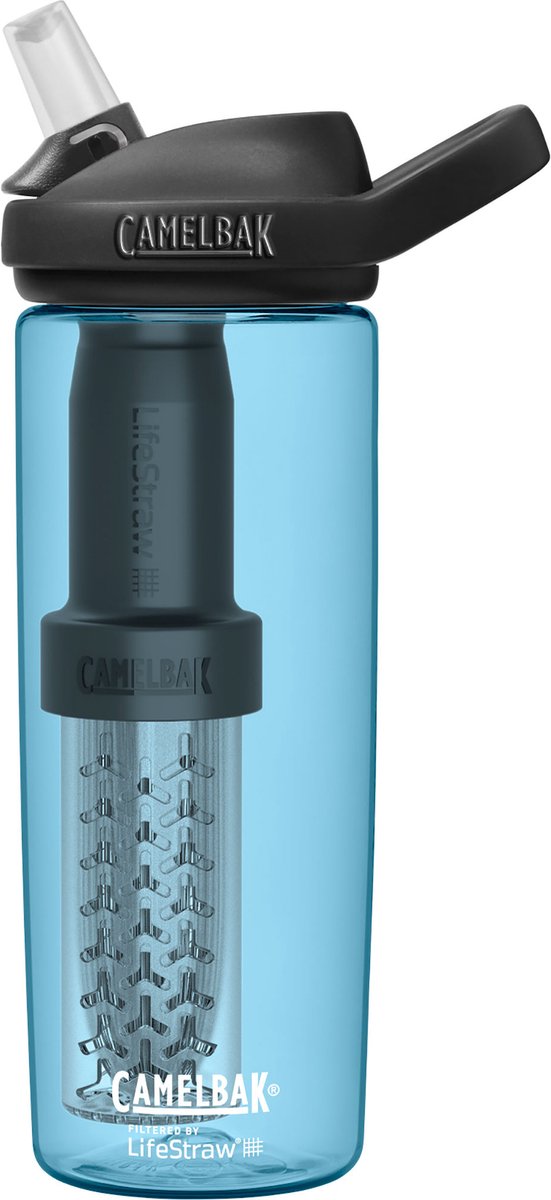 Camelbak eddy+ filtrato da lifestraw - 600 ml - borraccia - blu (true blue)