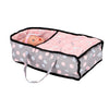 Muñeca PRAM 2 en 1 Rosa gris 66.5x37x69 cm