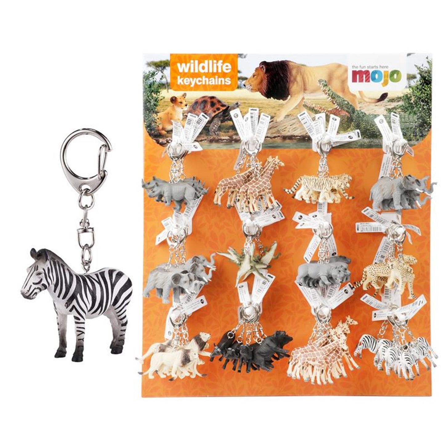 Toi-toys toi juguetes llavero mojo animal safari