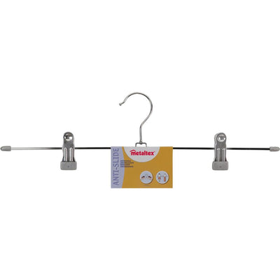 Percha para pantalones antideslizante Metaltex