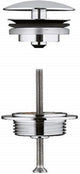 Grohe afvoergarnituur chroom