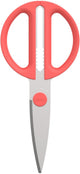 Mepal scissors chef it - kitchen scissors - extra function for cracking nuts or opening a shell - ergonomic handle - kitchen utensils - coral
