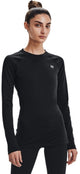 Maglione sportivo Under Armour UA CG Authentics Crew da donna - Nero - Bianco