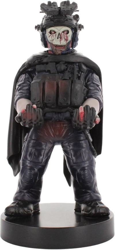Cableguys call of duty - zombie ghost warzone - figurine standaard voor telefoon | controller | oplaadcase (cable guys original)