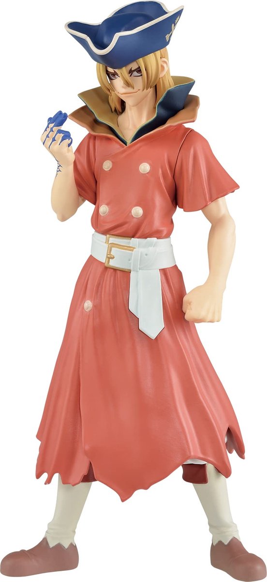 Banpresto dott. statua di pietra in pvc mondo di pietra ryusui nanami ver. bStatua da 18 cm