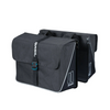 Basil Forte dubbele fietstas, zwart zwart, waterafstotend, 35L