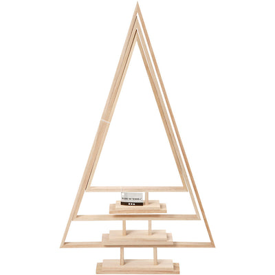 Alberi di Natale Creative Company, h: 40+50+60 cm, l: 22,5+29+35 cm, 3 pezzi 1 scatola