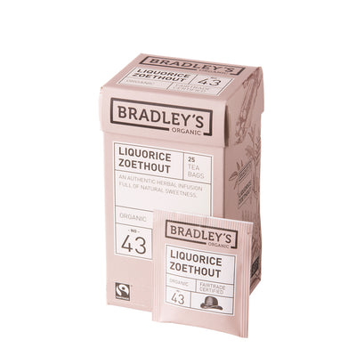Liquirizia biologica Bradley n.43 2 gr (4x 25 pezzi)