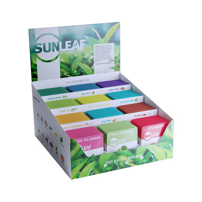 Expositor surtido de té Sunleaf (120x1,5gr)