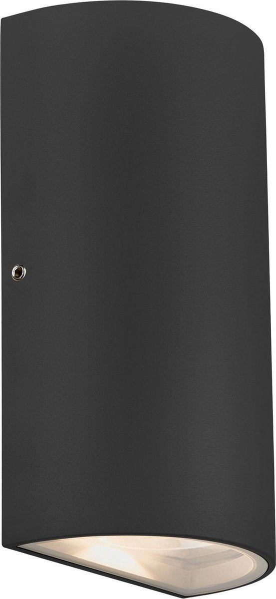 Nordlux lampada da parete rotonda arrotolata-modulo LED-nera