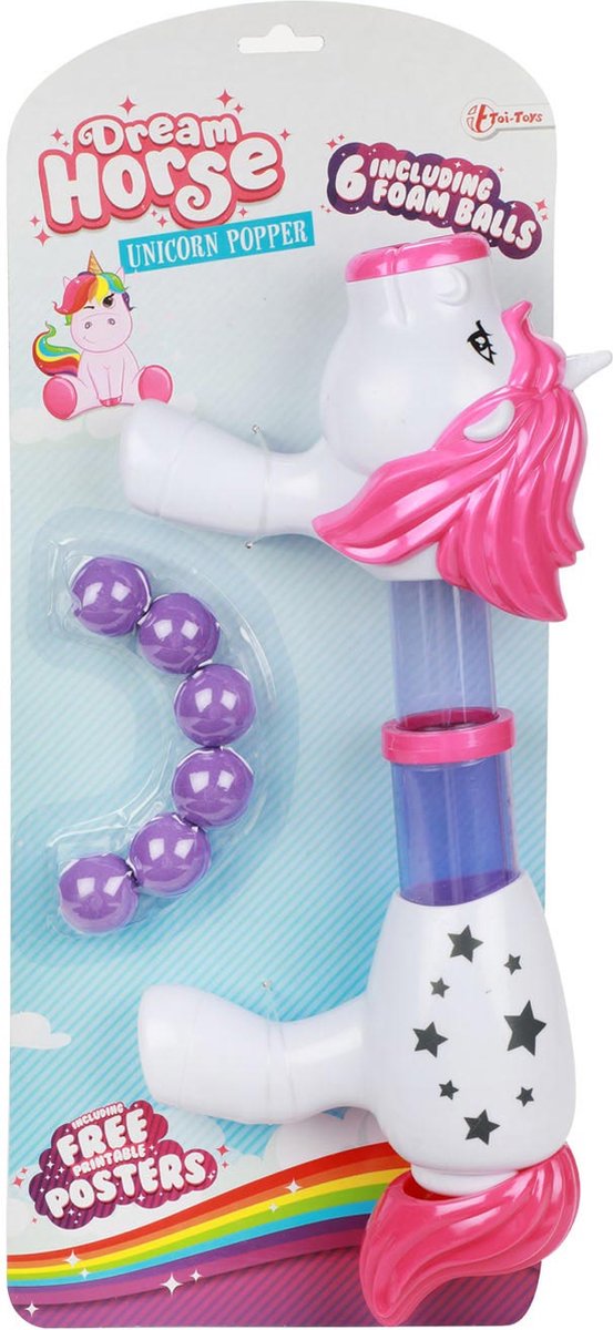 Dream Horse Unicorn Shelding Gun con palline di schiuma