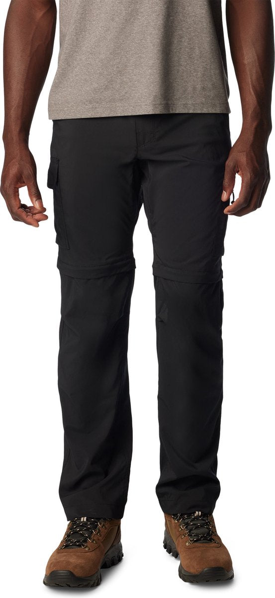 Columbia silver ridge™ Utility convertible pant pantalones de senderismo - pantalones de senderismo convertibles - hombres - negro - talla 30