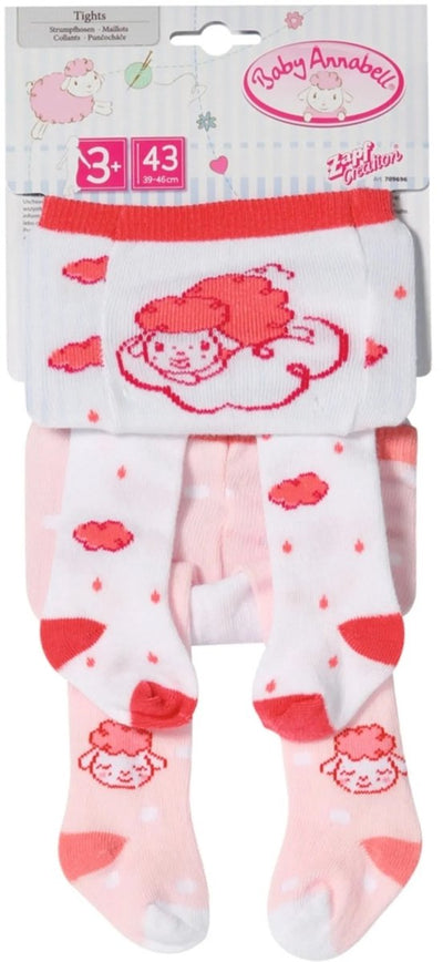 Collant Baby Annabell 43 cm, 1 confezione da 2
