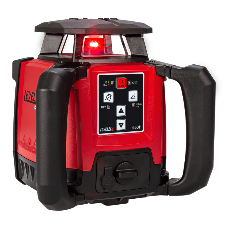 Levelfix bouwlaser 650h rood volautomatisch set