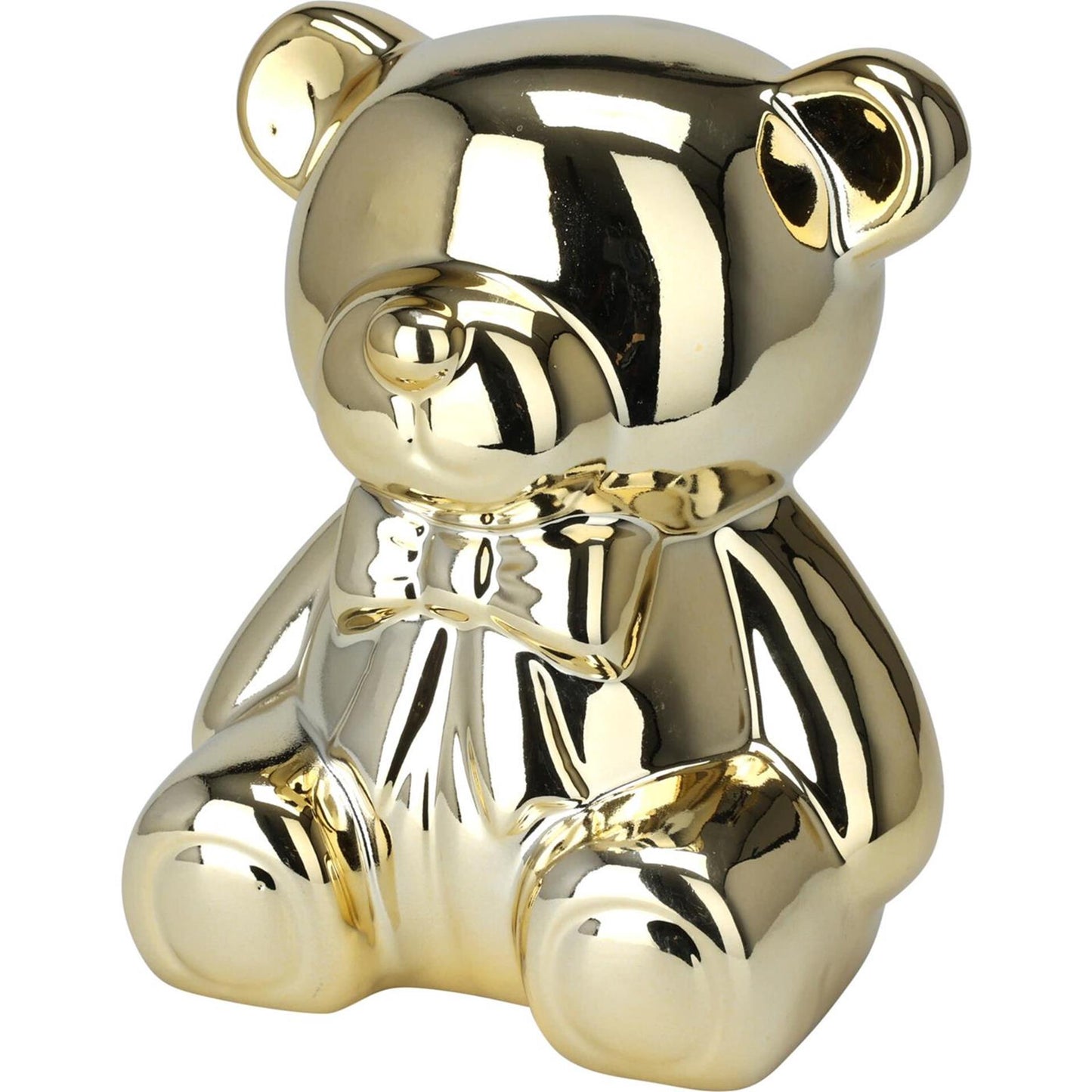 Salvadanaio Home Styling orso argento oro