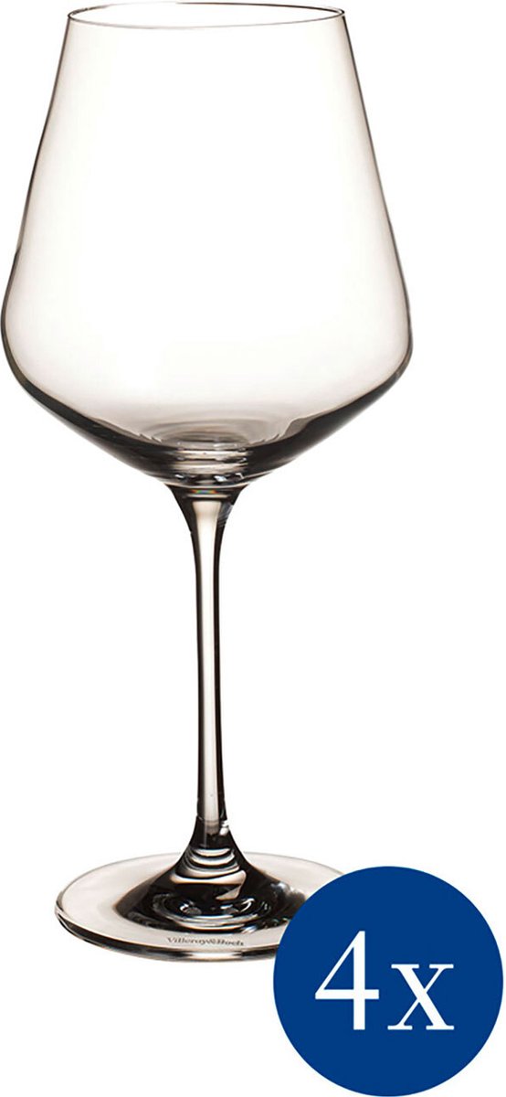 Copas de vino tinto Villeroy boch la divina - 470 ml - 4 piezas -