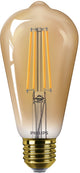 Philips LED Edison gold - 50 W - E27 - dimmable extra warm white light
