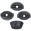 Anelli di gomma Basil Buddy - Set di 4 - Black