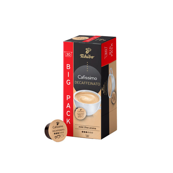 Confezione Tchibo cafissimo decaffeinato (4x 30 pezzi)