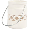 Lanterna aziendale Creativ, h: 8 cm, p 6,2 cm, bianco, 2 pezzi 1 scatola