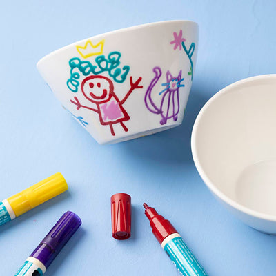 Creativ company cuenco para muesli, h: 7 cm, f 12,5 cm, blanco, 20 piezas 1 caja