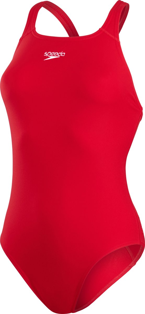Speedo eco+ medalist bañador deportivo mujer - rojo