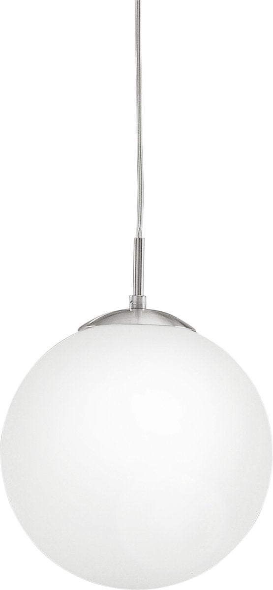 Eglo rondo hanglamp - e27 - ø 25 cm - grijs wit