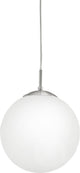 Eglo rondo hanglamp - e27 - ø 25 cm - grijs wit